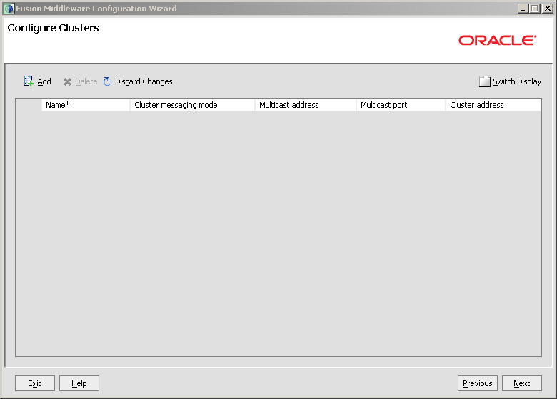 Configure Java EE Agent in ODI 11g: agent clusters create