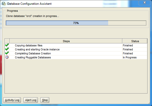 Oracle database 12cR1 EE Installation on Windows: configuration assistant 