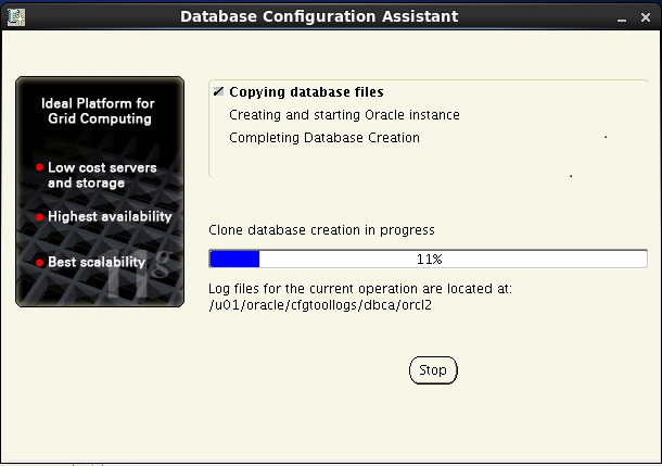 Oracle database 11gR2 Installation on Linux 6: configuration assistant 