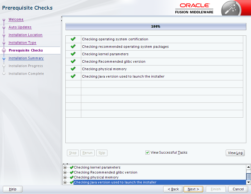 Oracle Business Intelligence 12c Enterprise Edition Installation : prerequisites 