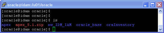 Oracle APEX 5.1 Installation on Linux - using Oracle Embeded PL/SQL Gateway. 