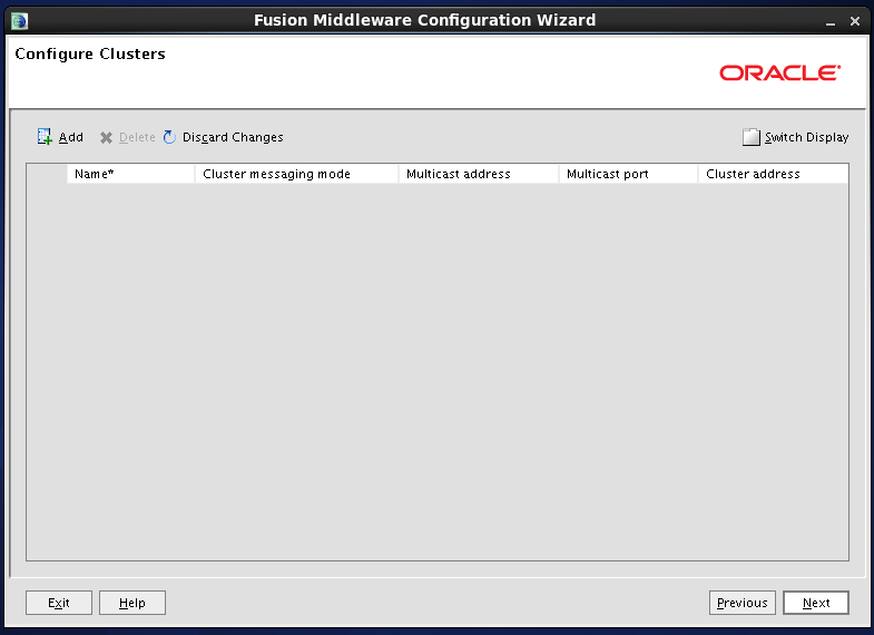 Configure Oracle Identity and Access Manager: configure cluster if needed